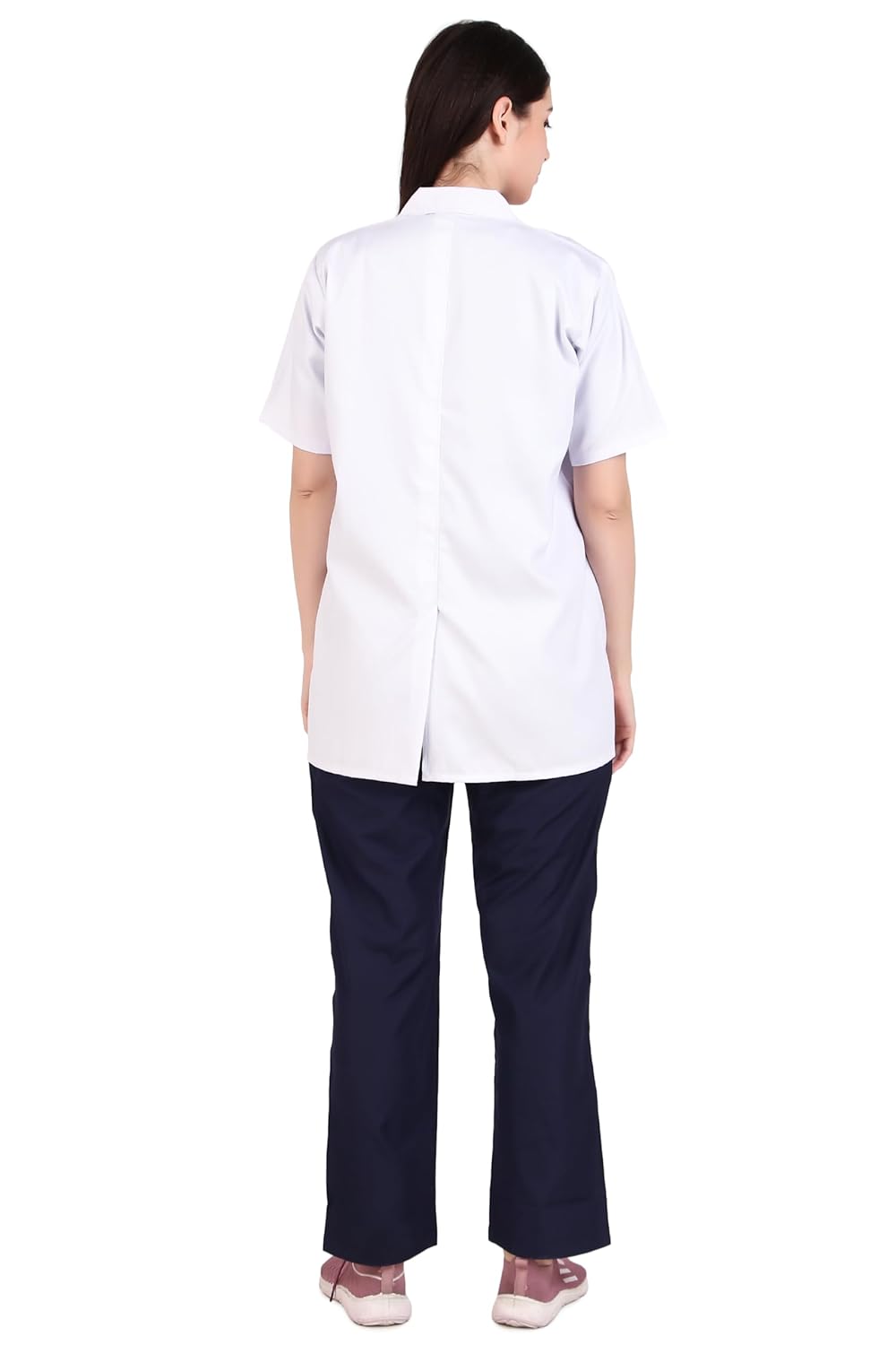 Half-Sleeve T.C-Cotton Lab Coat – Best Apron for Male / Female Doctors, Nurses, Students, and Lab Technicians